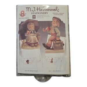 Vintage MJ Hummel stationery case stationary company 1992
